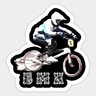 bmx race Sticker